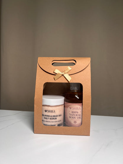 Body Oil & Scrub Gift Set