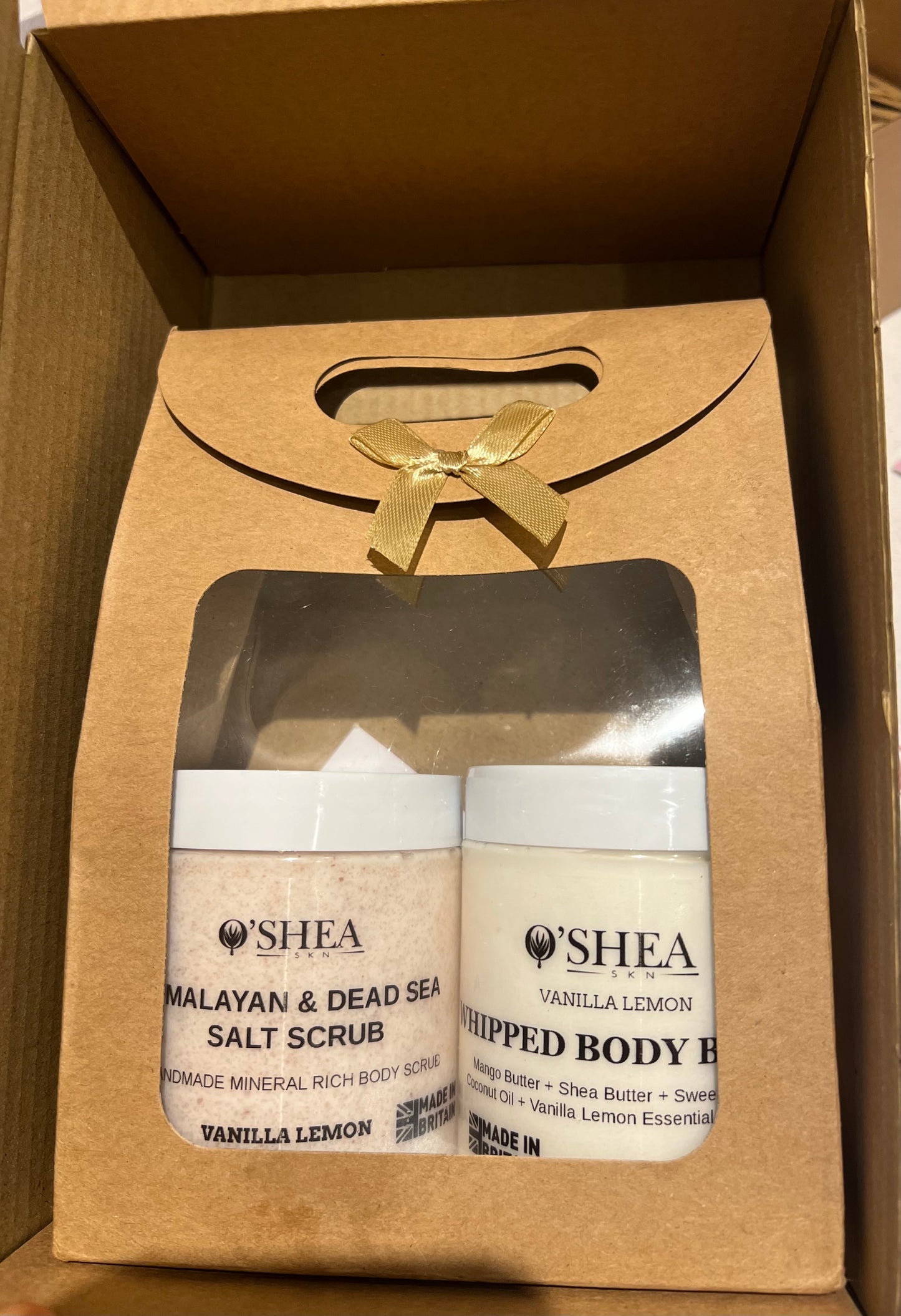 Body butter & Scrub Gift Set