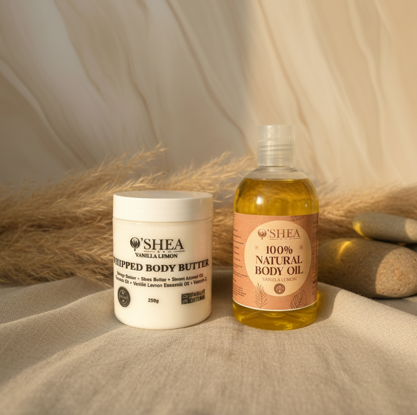 Body Oil & Butter Glow Bundle