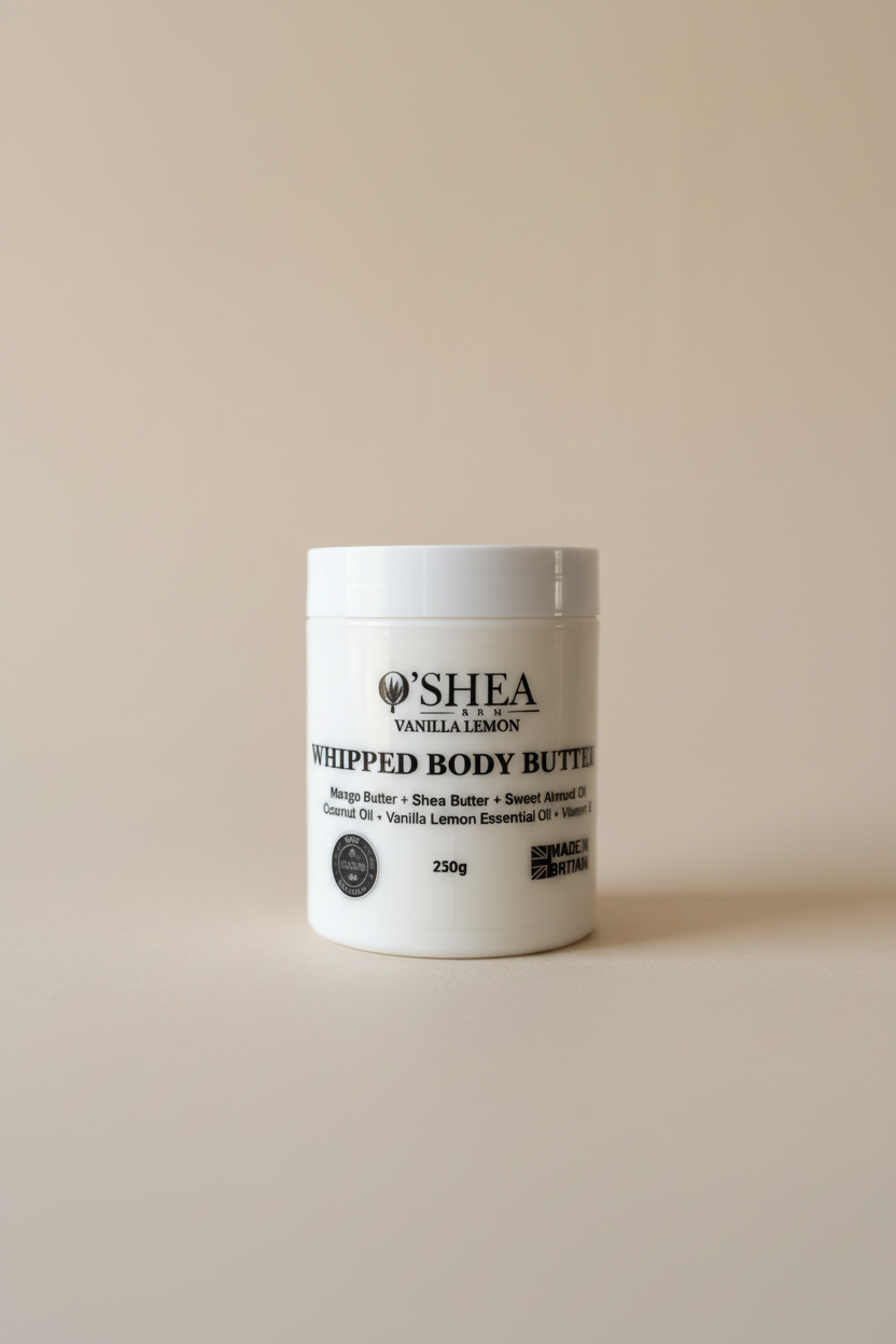 O’SHEA SKN Whipped Body Butter - Enriched with Natural Oils & Butters