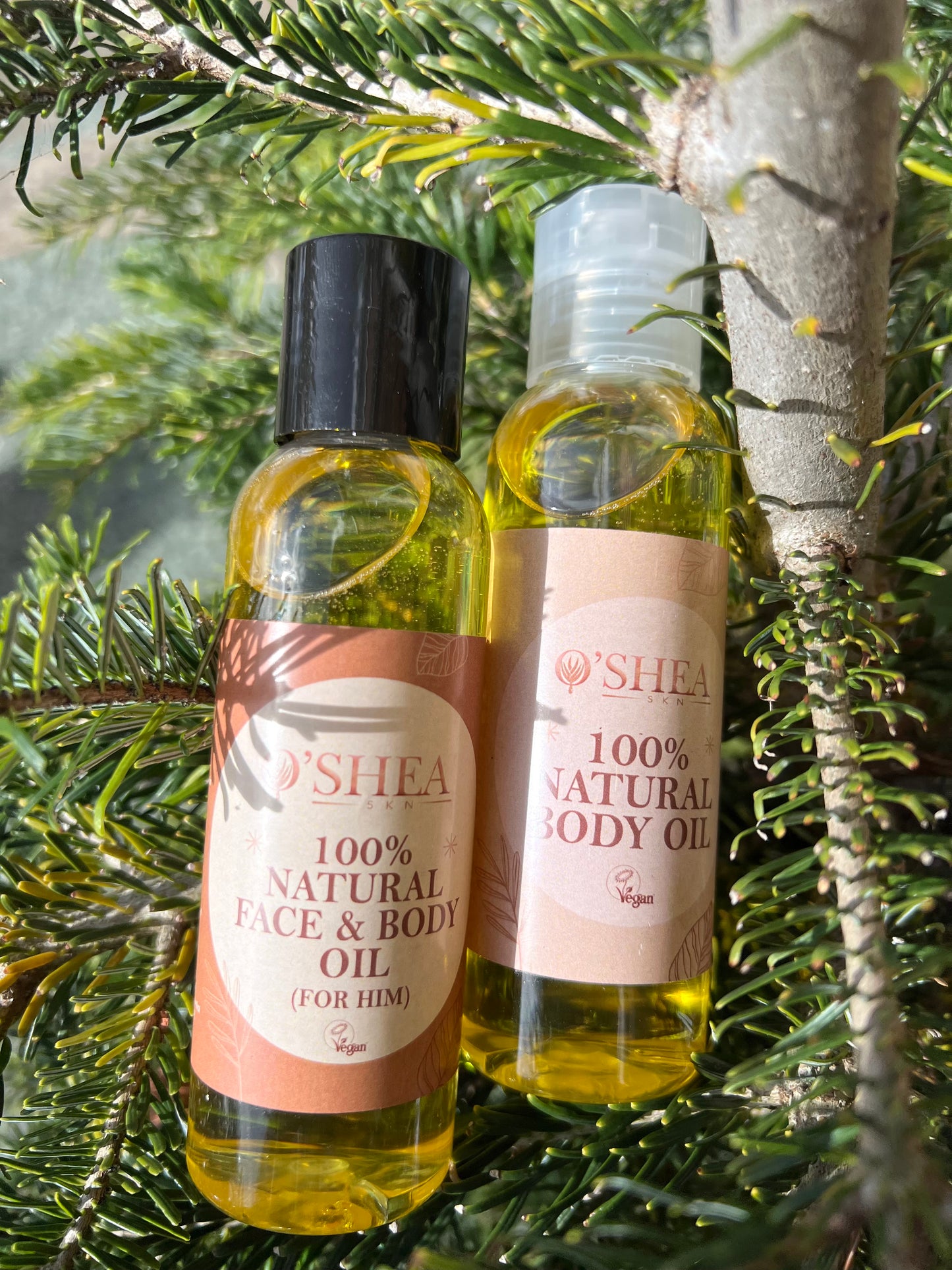 100% His & Hers Body Oil Set